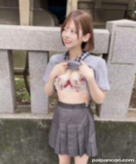 えぐい可愛い渋谷の事務所所属のモデル。急なハメ撮りに恥じらいながらも２度の中出しに膣がひくひくする・・