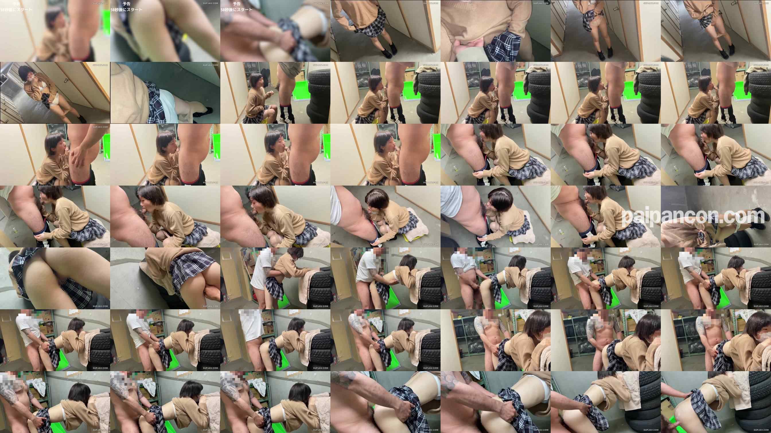 FC2-PPV-2907063 - 「ゴム付ける約束だったけどそのまま生ハメで唖然ww」友達の妹さんを制服のまま自宅のマンションのタイヤ置き場に連れてきて生ハメしちゃったwww grid.jpg