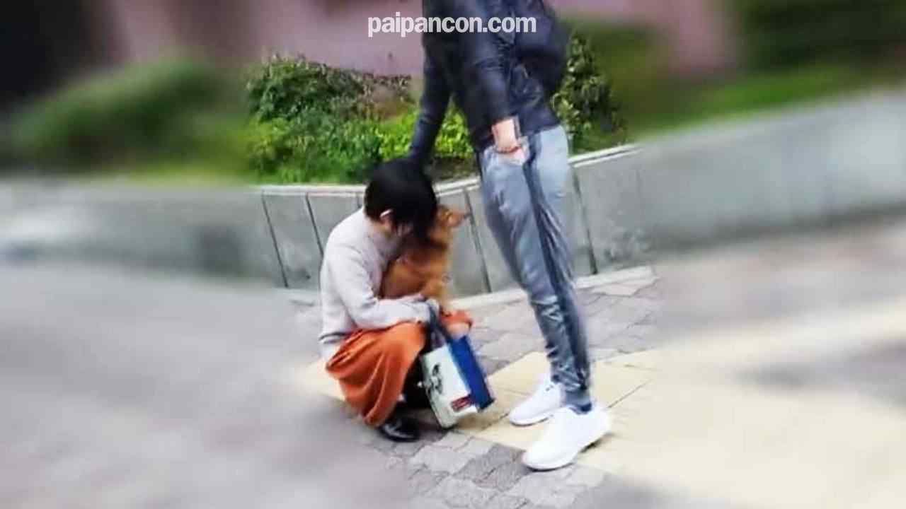 FC2-PPV-3129172 - 【個人】黒髪ショートの犬好き新妻。愛犬の散歩中に捕まえ新婚宅まで押し入りペットも気にせず中出し制裁