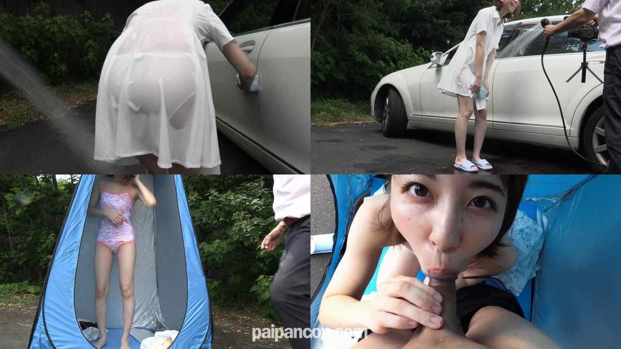 FC2-PPV-4803604 - 【個撮・大ヒット!続編!】〈長○まさみ激似!パイパン超美人妻〉【露出フェラ&amp;洗車羞恥】神エロ水着を着衣したままチンポしゃぶらせオマンコいじり!密着ハメで激ピストン中出し!! thumbnail_1.jpg