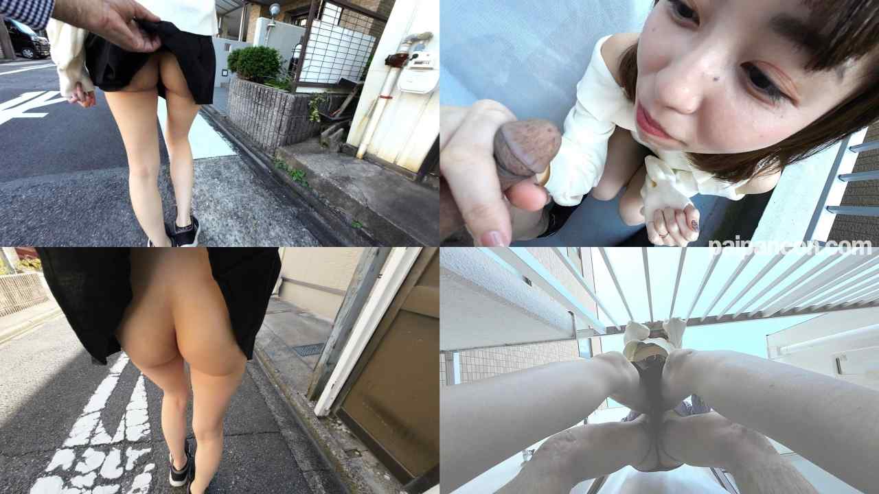 FC2-PPV-4876387 - 【個撮・野外露出】[長○まさみ激似ふたたび］<パイパン超美人妻>昼下がりのベランダでチンポしゃぶって激ピストン!下を通る通行人から丸見え!! thumbnail_2.jpg